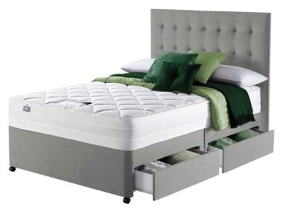 Silentnight - Knightly 2000 Luxury - Double 4 Drawer - Divan Bed